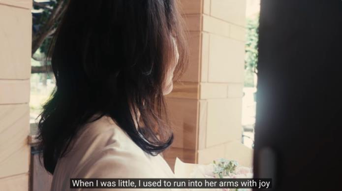 “When I was little, I used to run into her arms with joy”
